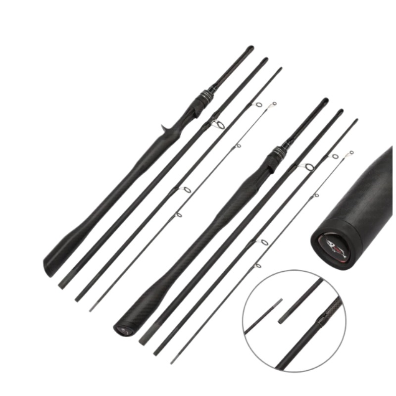 Fishing Rod Surf - Portable All-in-one Handle Guide Rod Multi-section