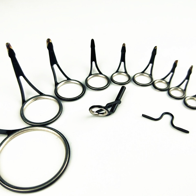 Fishing Rod Guide Replacement - NooNRoo-Stainless Steel Ring Guide, Spinning Fishing