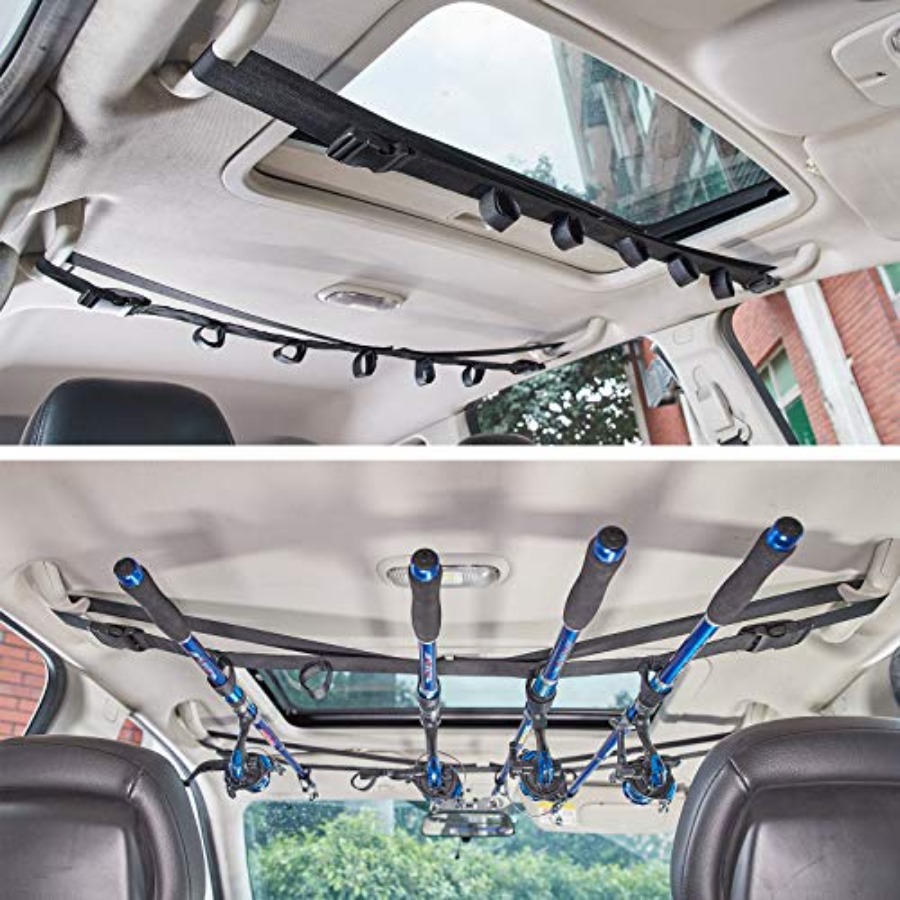 Fishing Pole Holder for Car, C - Fishing Rod Rack recensione e prezzo