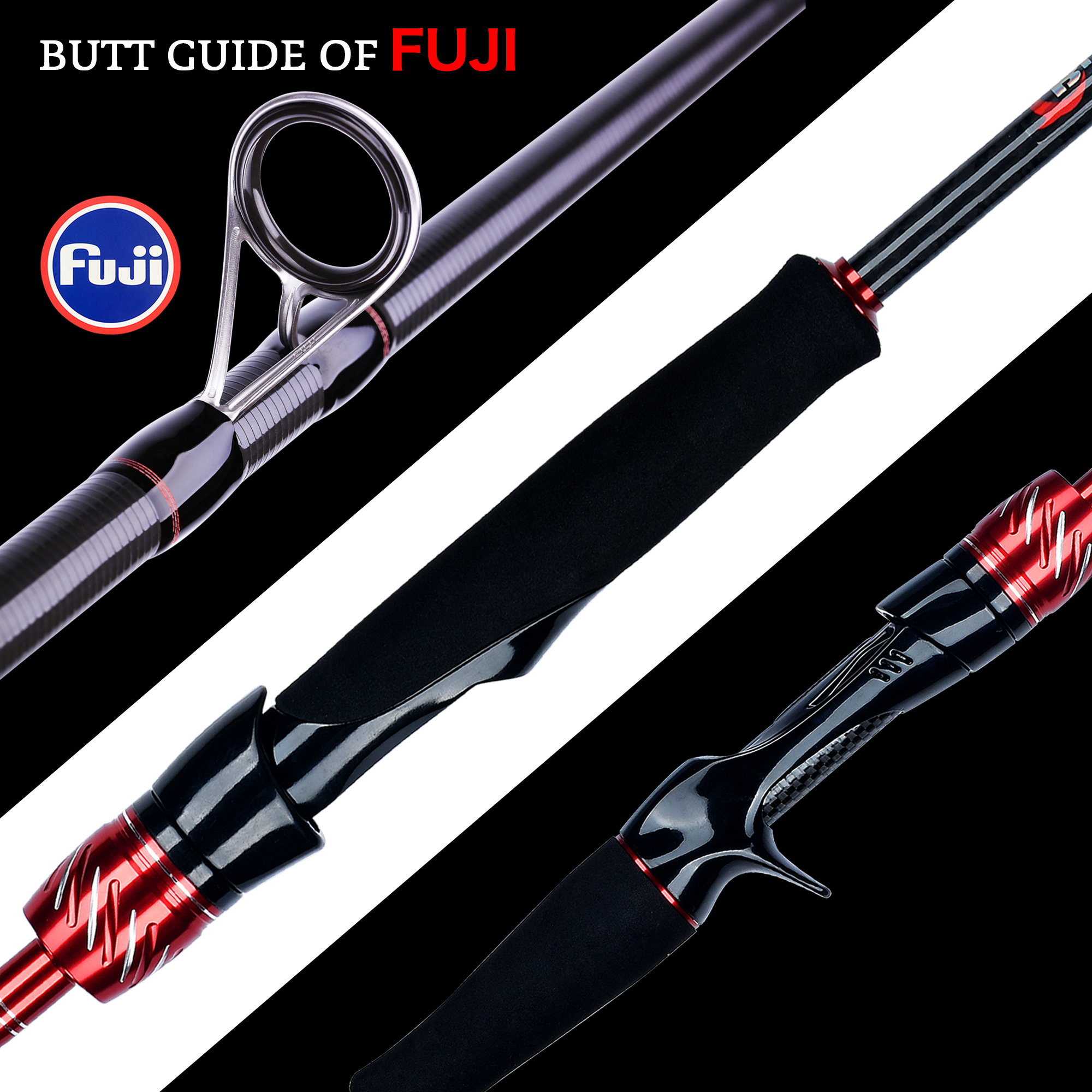 BIUTIFU Spinning Casting Fuji  - Fishing Rod Surf recensione e prezzo