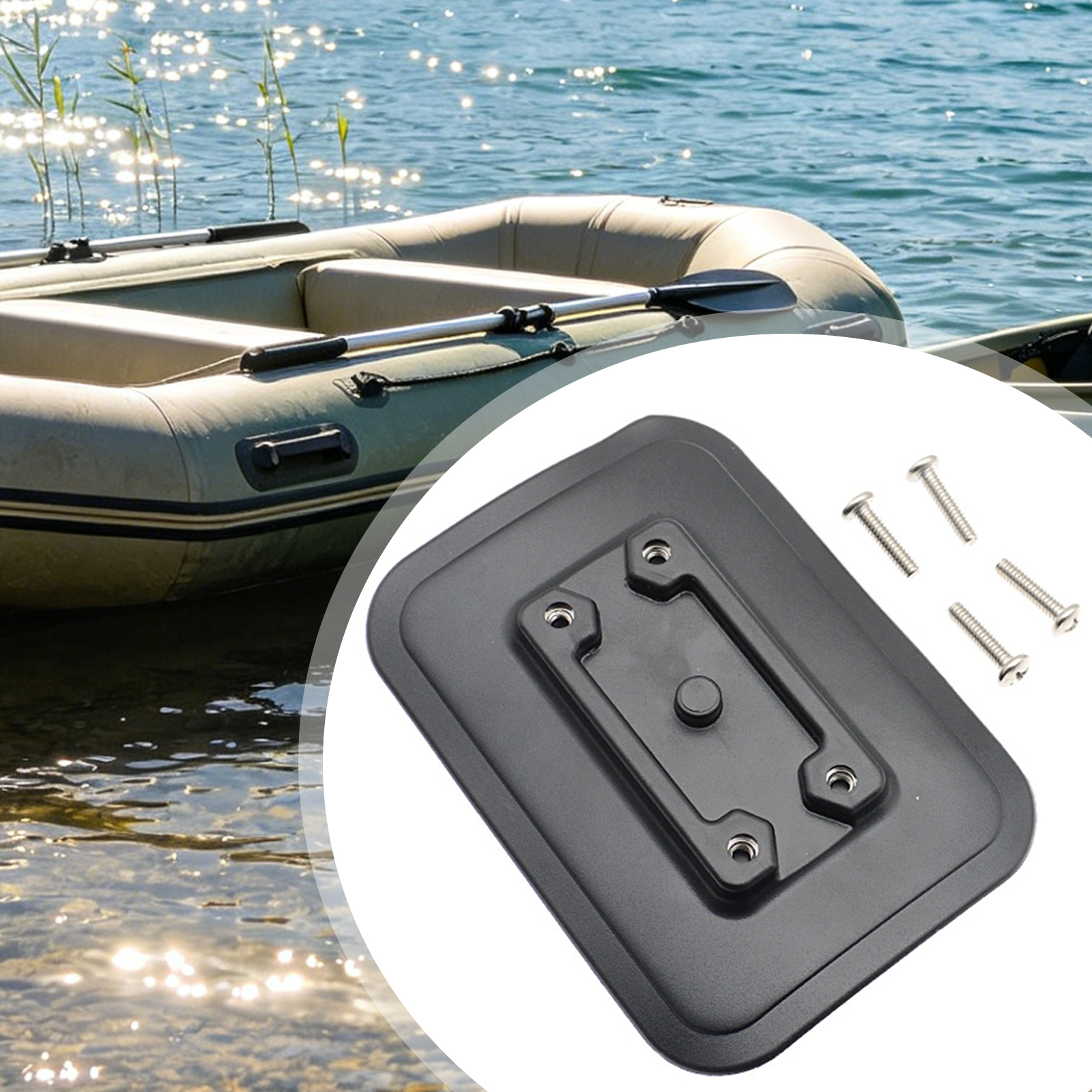 1 Set Inflatable Boat Fishing  - Fishing Rod Boat recensione e prezzo