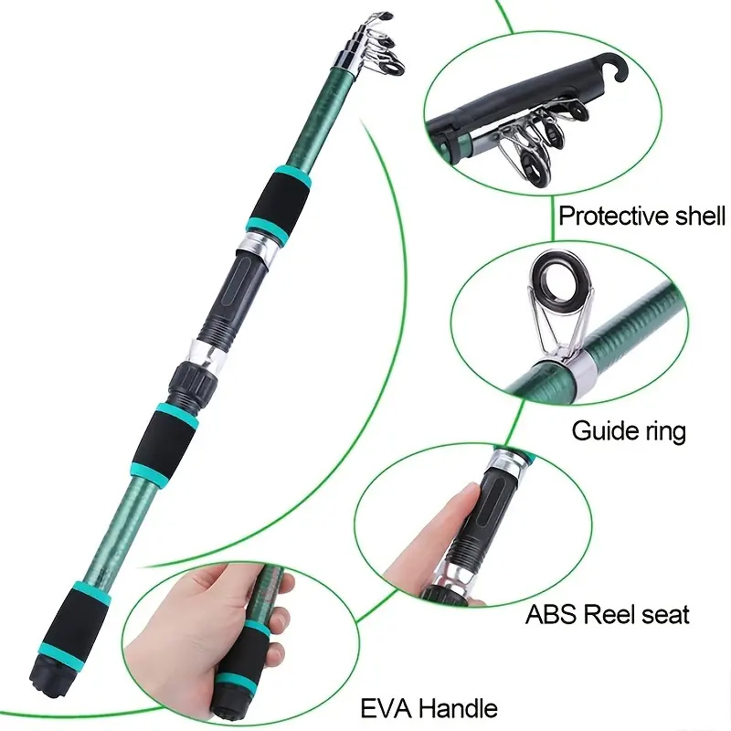 Fishing Pole Set Full Kits Wit - Fishing Rod Ice recensione e prezzo