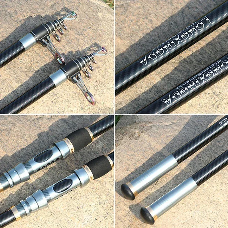 Telescopic Fishing Rod 3.9m 4. - Fishing Rod Surf recensione e prezzo