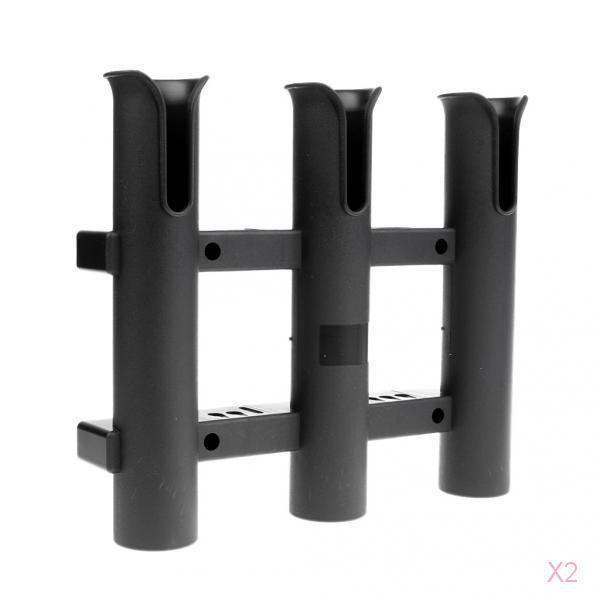 Black PP Fishing Rod Holder Ra - Fishing Rod Boat recensione e prezzo