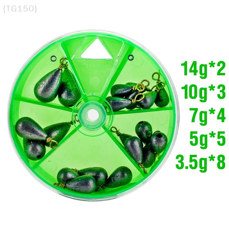 【TG150】22Pcs/Box Fishing Bait  - Fishing Rod Case recensione e prezzo