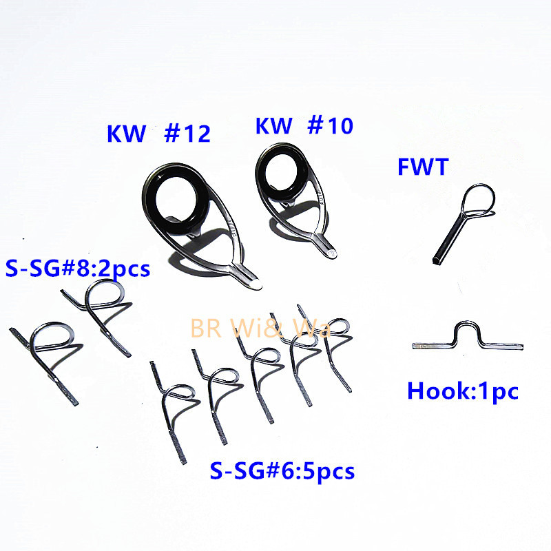 Fly Fishing Rod Guide Set, Alc - Fishing Rod Guide Replacement recensione e prezzo