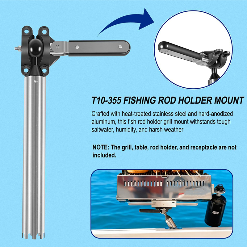 All-Angle Adjustable Fish Rod  - Fishing Rod Boat recensione e prezzo