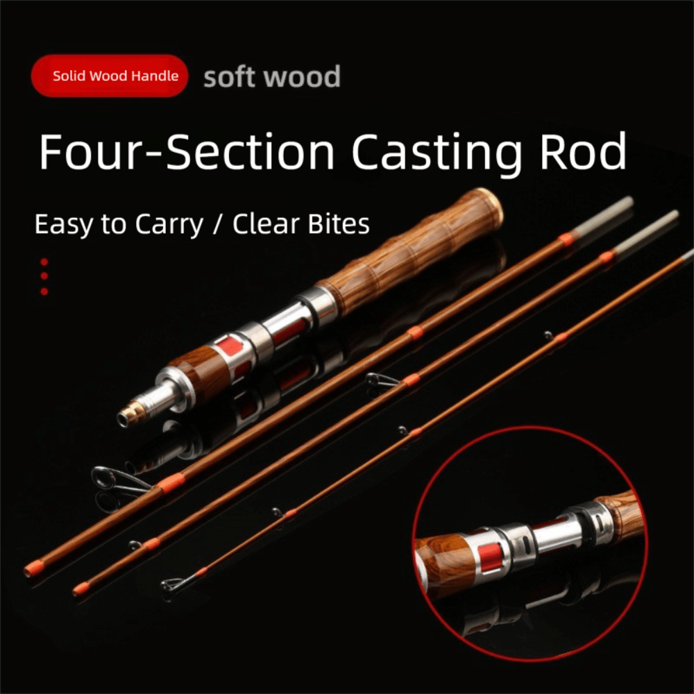 2025 4 Sections Spinning Fishi - Fishing Rod Carbon Fiber recensione e prezzo