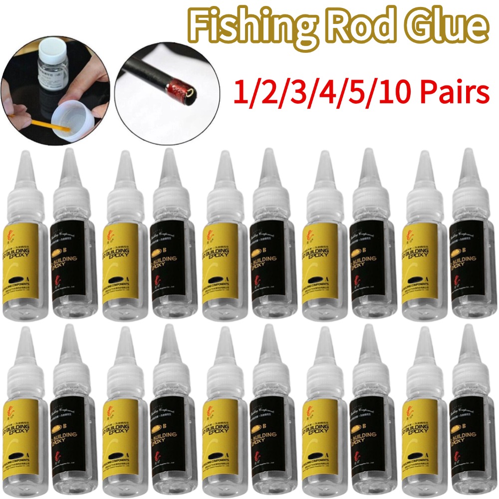 2Pcs Fishing Rod Glue Fishing  - Fishing Rod Repair Kit recensione e prezzo