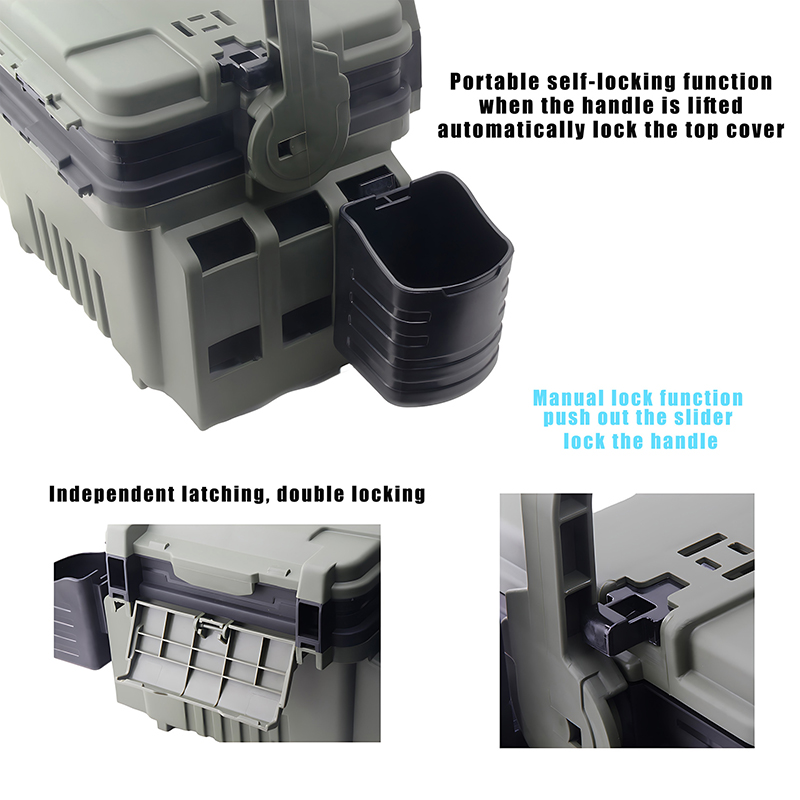 JSFUN Fishing Box Barrel Holde - Fishing Rod Case recensione e prezzo