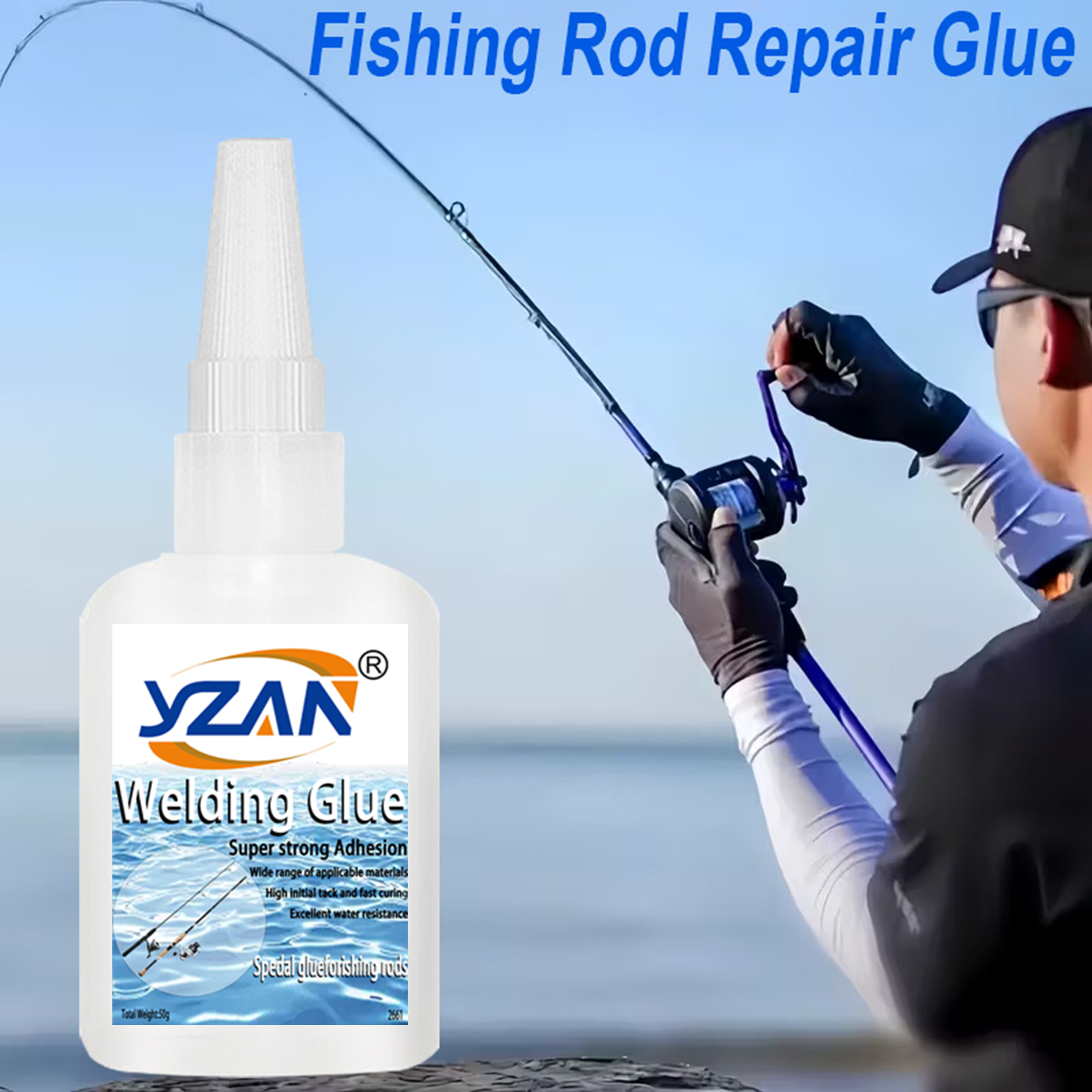Fishing Rod Repair Glue  Fast  - Fishing Rod Tip Replacement recensione e prezzo
