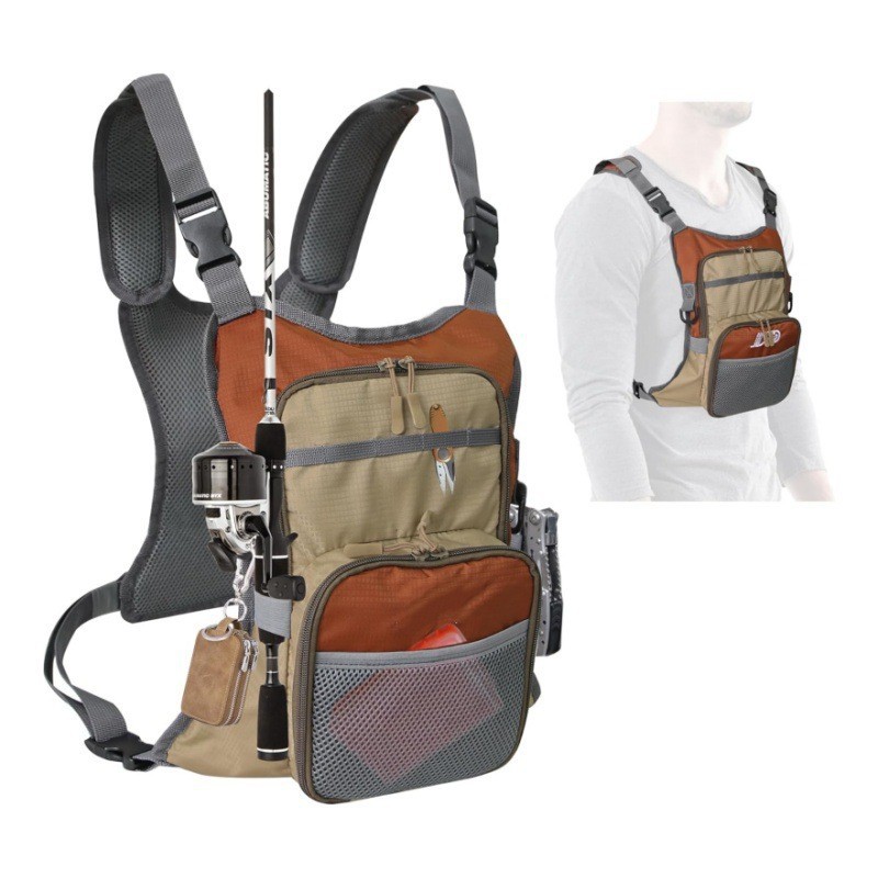 Waterproof Fishing Chest Bag,  - Fishing Rod Fly recensione e prezzo
