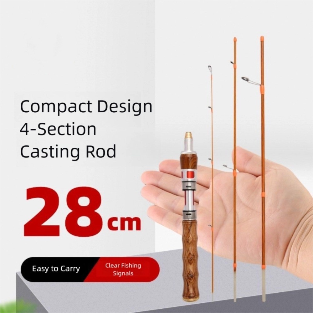 4 Sections Spinning Fishing Ro - Fishing Rod Ice recensione e prezzo