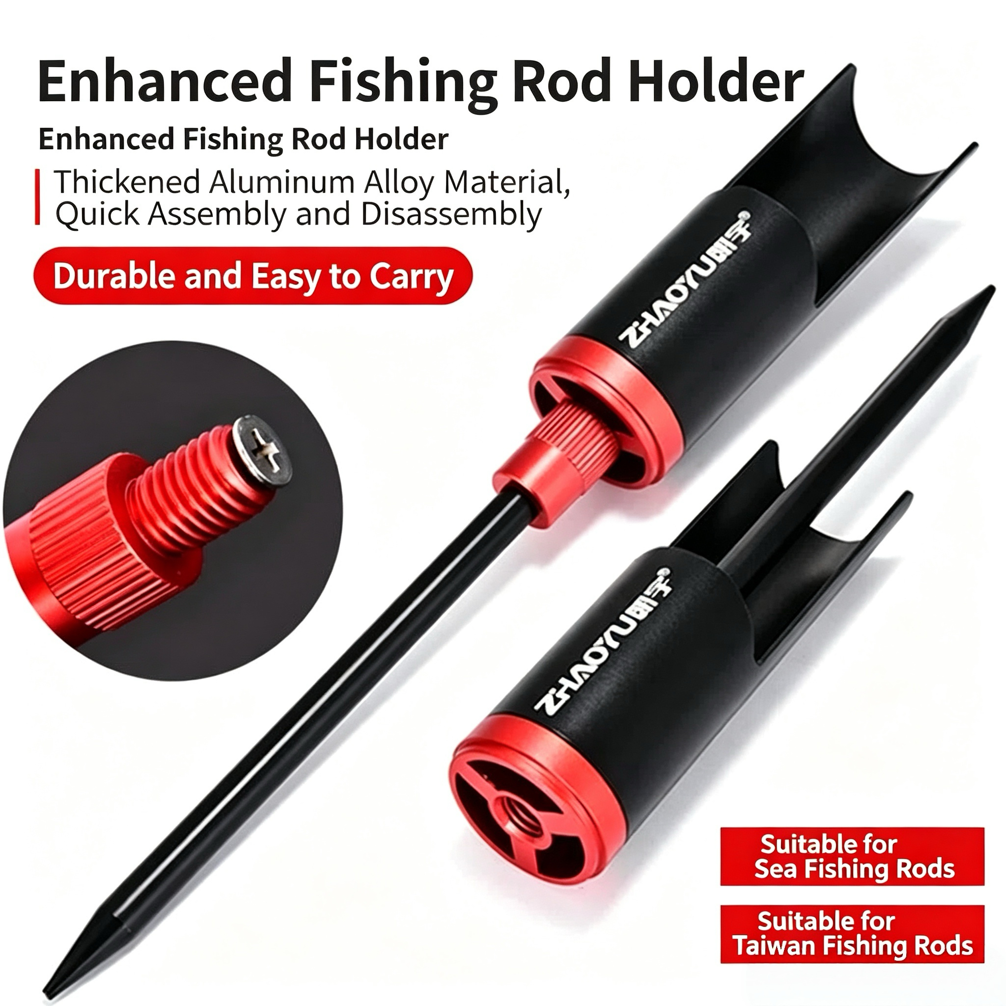 Ground Insert Fishing Rod Hold - Fishing Rod Casting recensione e prezzo