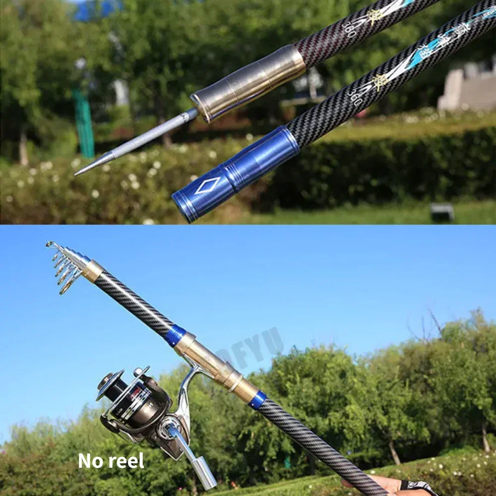 Best Telescopic Portable Rotar - Fishing Rod Surf recensione e prezzo