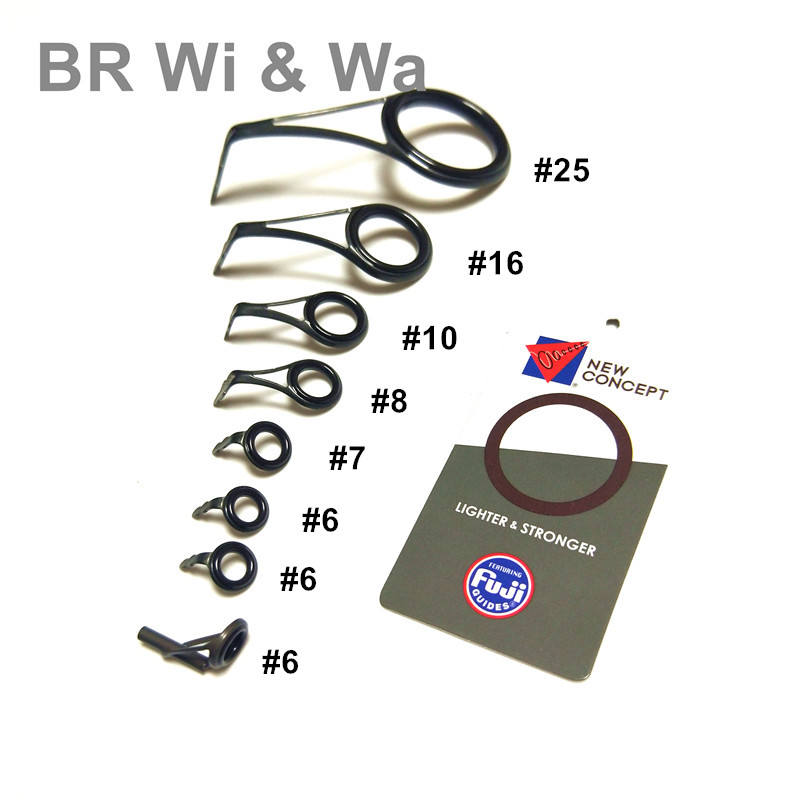 BR Wi & Wa  FUJI  BCLYOG + BCL - Fishing Rod Repair Kit recensione e prezzo
