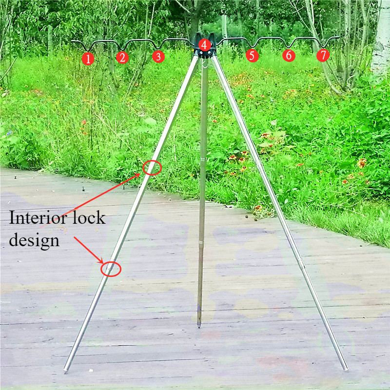 1PC Fishing Sea Rod Bracket Al - Fishing Rod Casting recensione e prezzo