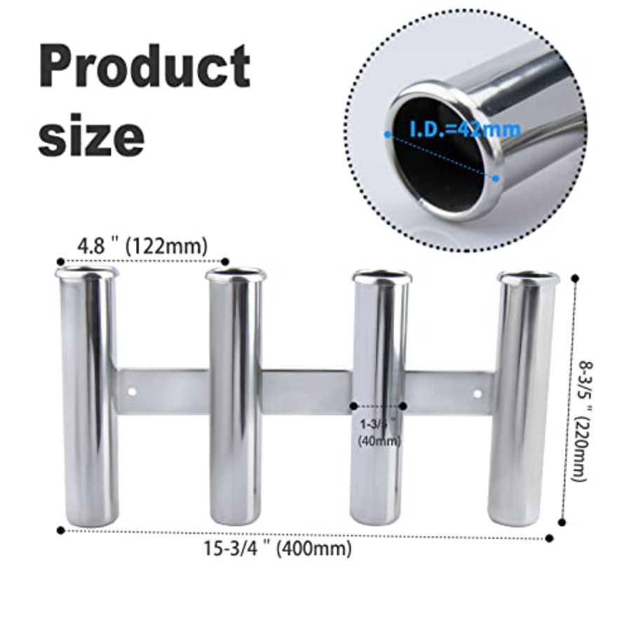 Fishing Rod Holder for Boat, V - Fishing Rod Boat recensione e prezzo