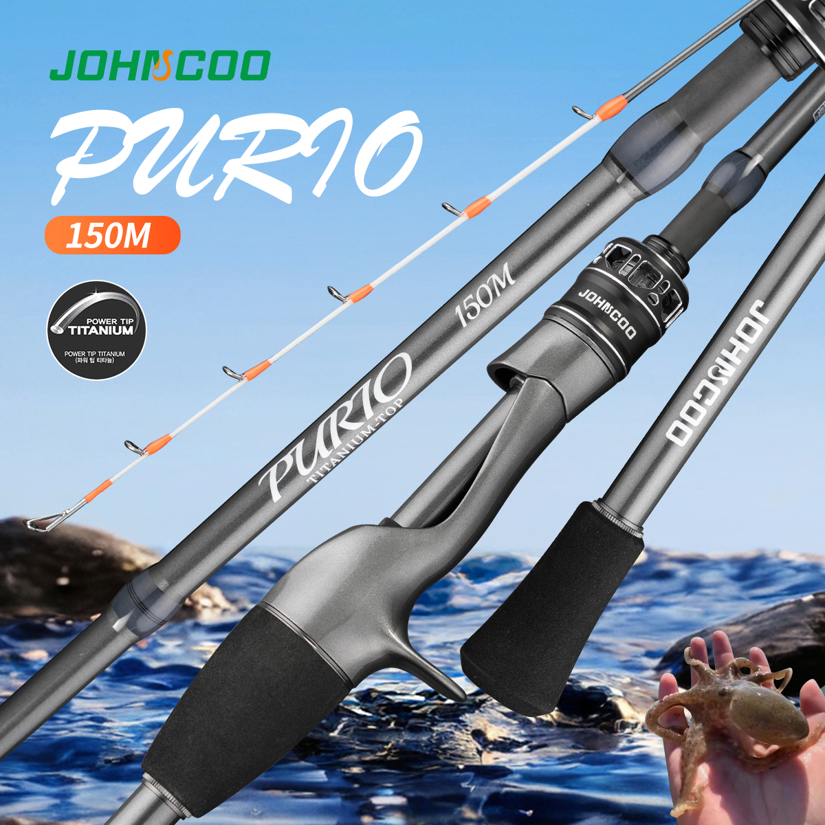 Johncoo 150 cuttlefish fishing - Fishing Rod Surf recensione e prezzo