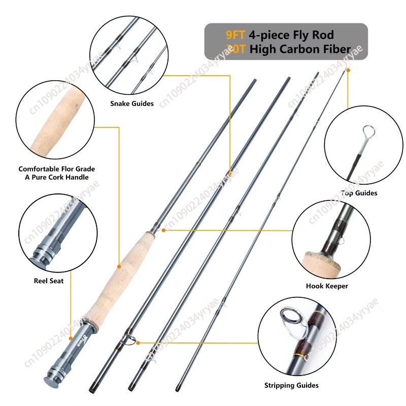 8 Fan Premium Fly Fishing Comb - Fishing Rod Fly recensione e prezzo