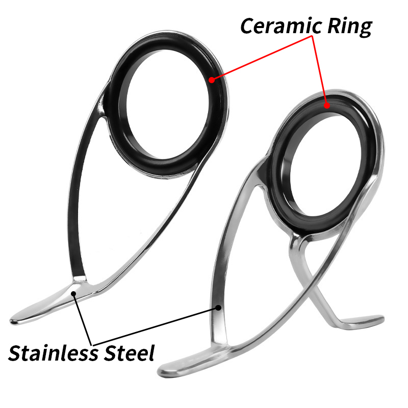 9Pcs Fishing Rod Guides Ring R - Fishing Rod Guide Replacement recensione e prezzo