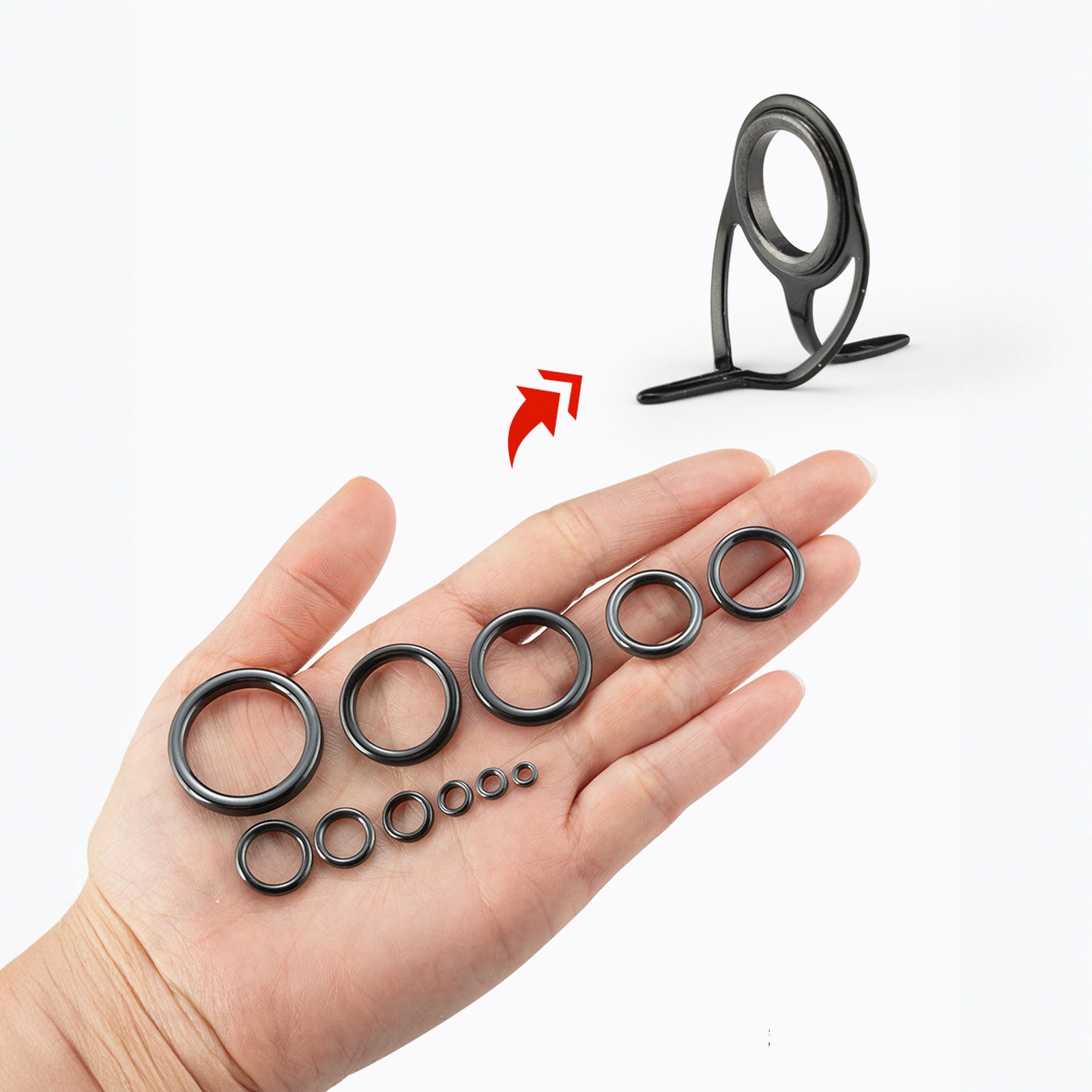 26PCS Fishing Rod Guide Ring K - Fishing Rod Guide Replacement recensione e prezzo