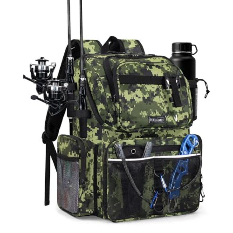 Fishing Backpack with Rod Hold - Fishing Rod Holder recensione e prezzo