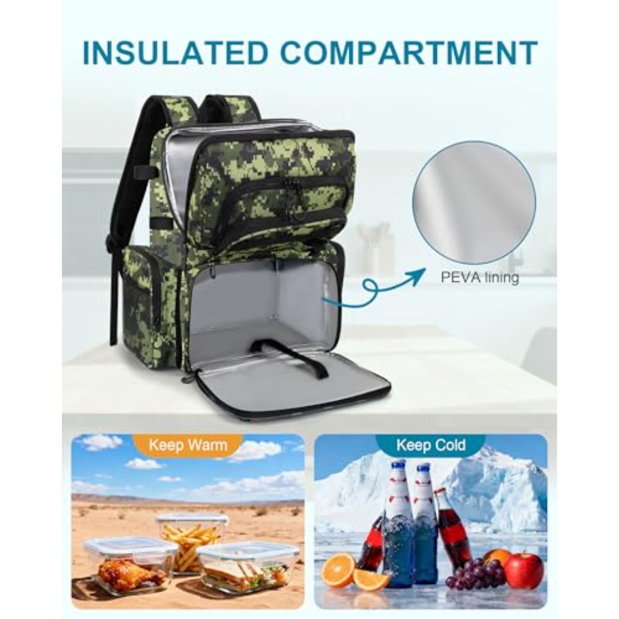 Fishing Backpack with Rod Hold - Fishing Rod Holder recensione e prezzo