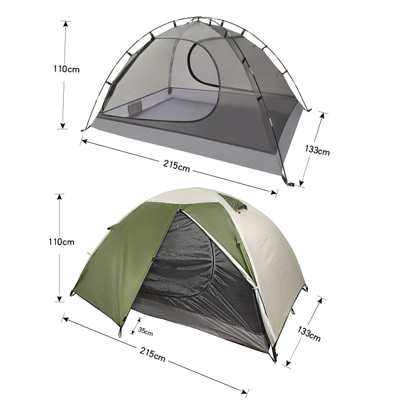 1Backpacking Tent 2 Person Lig - Fishing Rod Travel recensione e prezzo