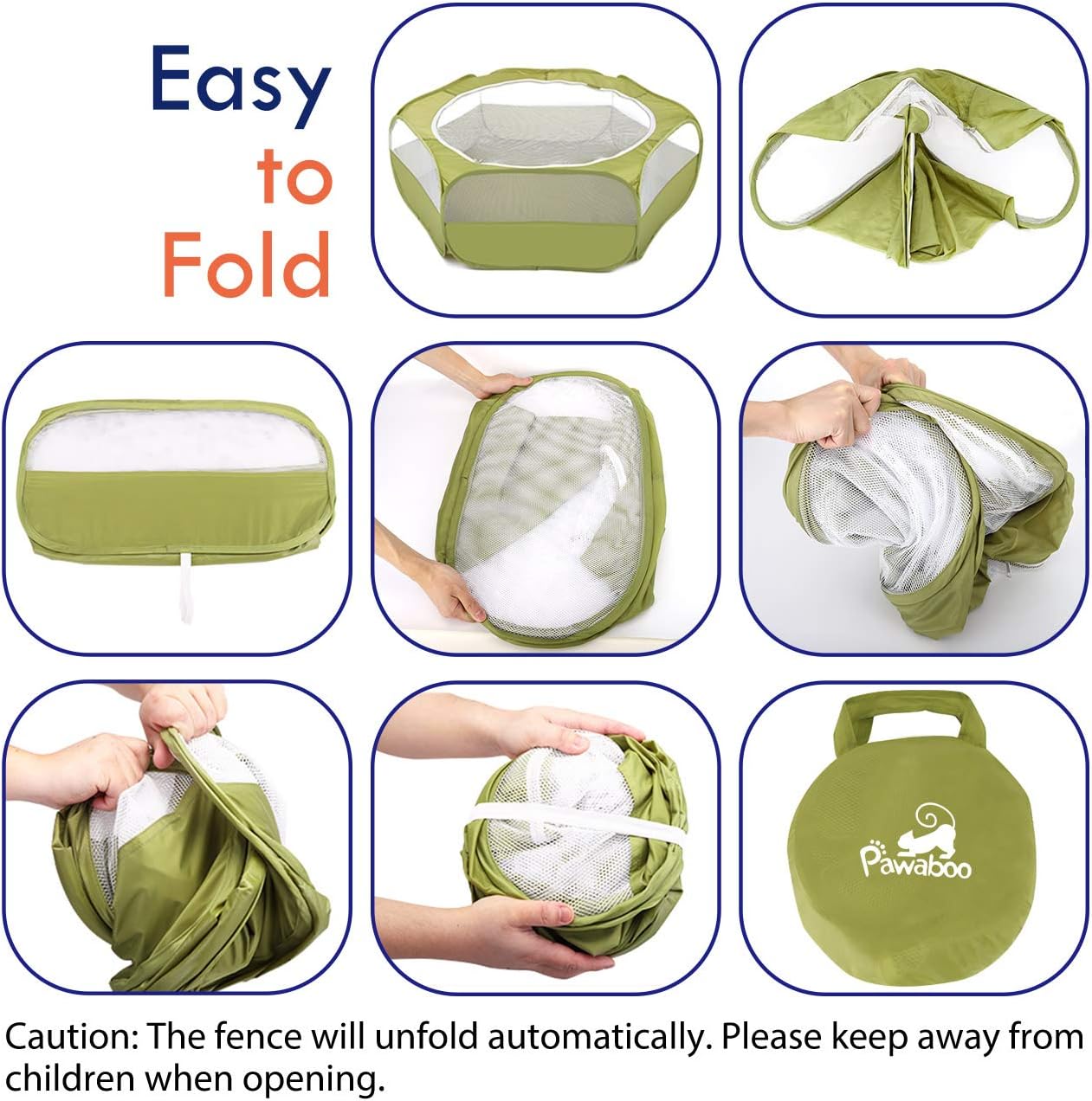 Pawaboo Small Animals Playpen  - Fishing Rod Travel recensione e prezzo