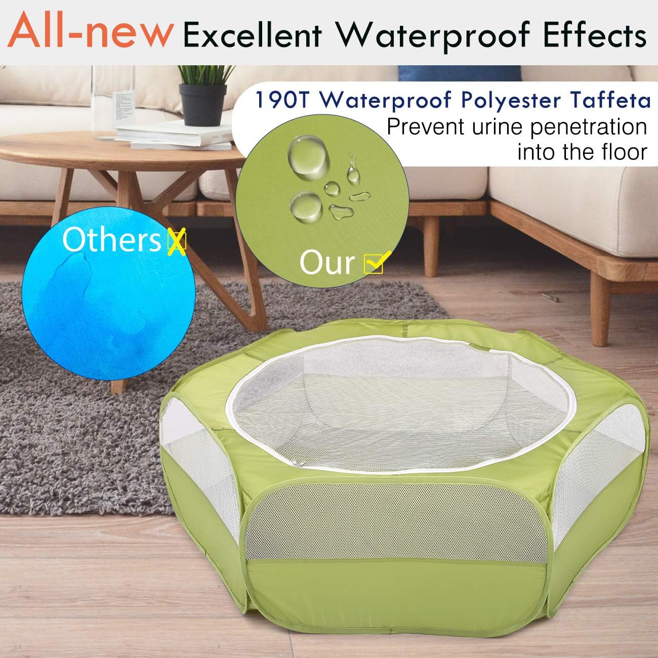 Pawaboo Small Animals Playpen  - Fishing Rod Travel recensione e prezzo